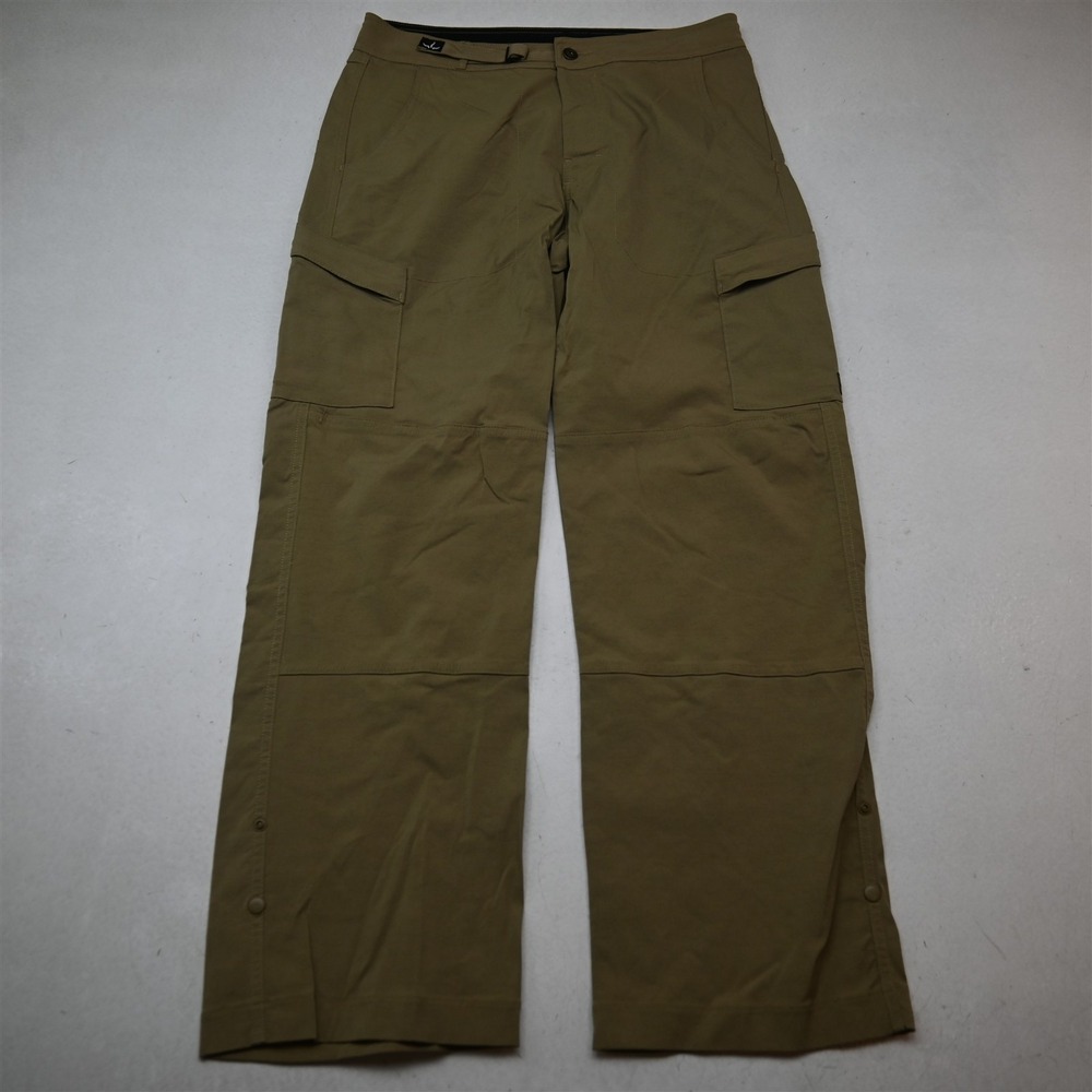 Vtg Y2K Prana Mx30 Khaki Roll Up Zion Gorpcore Cargo Mens Pants